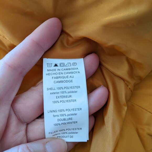 Michael Kors women's medium yellow vest in size medium - Picture 10 of 11